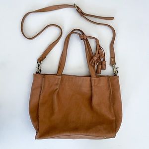 Albright Suede Leather Crossbody